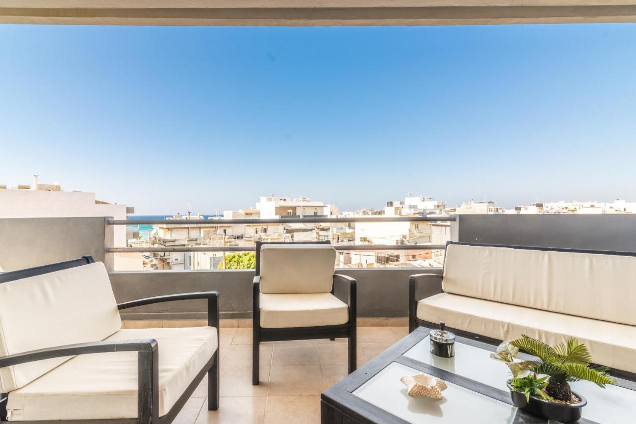 Spacious House With Seaview Ираклион Экстерьер фото